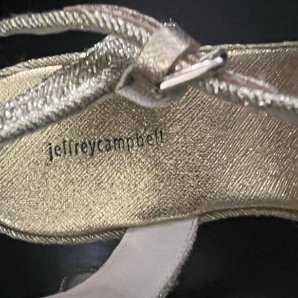 Jeffrey Campbell Asueto raffia platform espadrille EU size 40